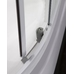 TISZA душевая кабина 90*90*185 см (стекла+двери), профиль белый, стекло "Zuzmara"