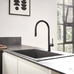 S510-F660 мойка для кухни, встроенная 660, цвет черный графит