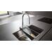 AQUNO SELECT M81 смеситель для кухни 170, однорычажный, с выдвижным душем, 3jet, sBox, хром
