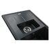Гранитная мойка Globus Lux IZEO  черный 780x500мм-А0002