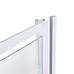 Душевая дверь в нишу Qtap Pisces WHI201-11.CP5 100-110x185 см, стекло Pattern 5 мм