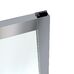 LEXO дверь 120*195см трехсекционная раздвижная, профиль хром, прозрачное стекло 6мм