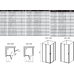 CRV2-100 satin (Transparent) Душевые двери