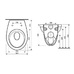 Комплект: IDOL унитаз подвесной сиденье мягкое + VOLLE MASTER комплект инсталляции 4в1, хром (укр.)